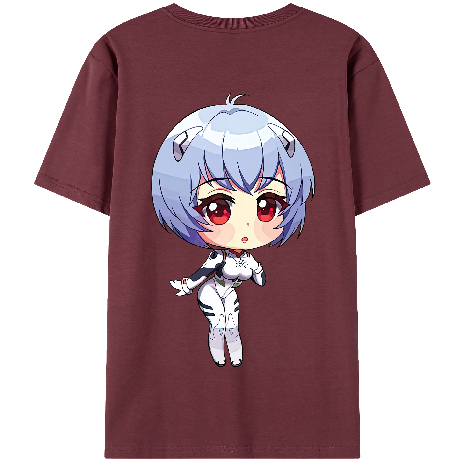 （画像用） EVA 新世紀エヴァンゲリオン 綿100％半袖Tシャツ（背面プリント）